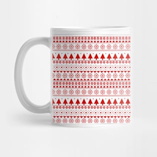 Ugly Sweater Pattern Mug